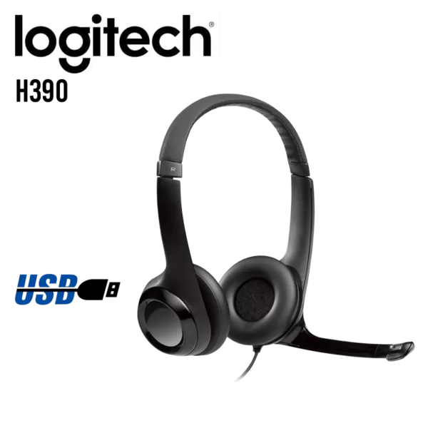 AUDIFONO C/MICROF. LOGITECH H390 USB
